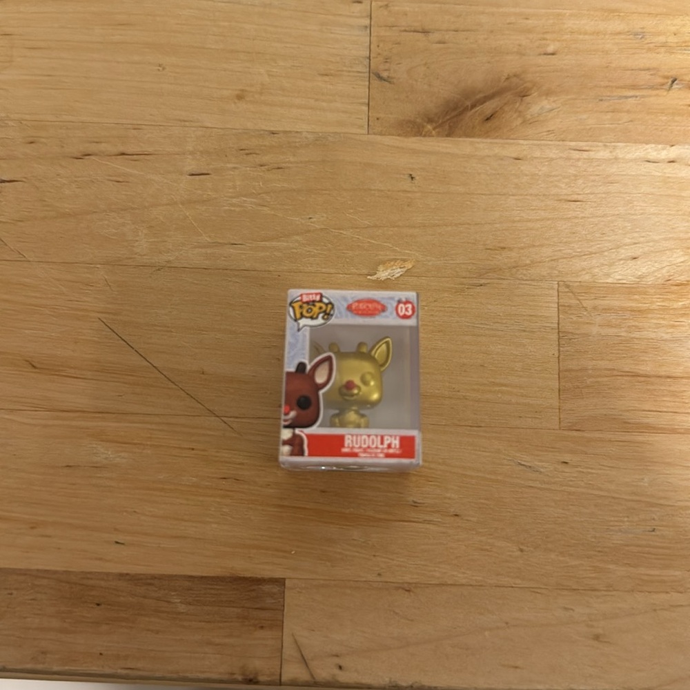 Funky Bitty Pop gold Rudolph